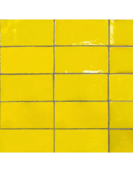 Artistic tiles Metallica Yellow 10x20 cm