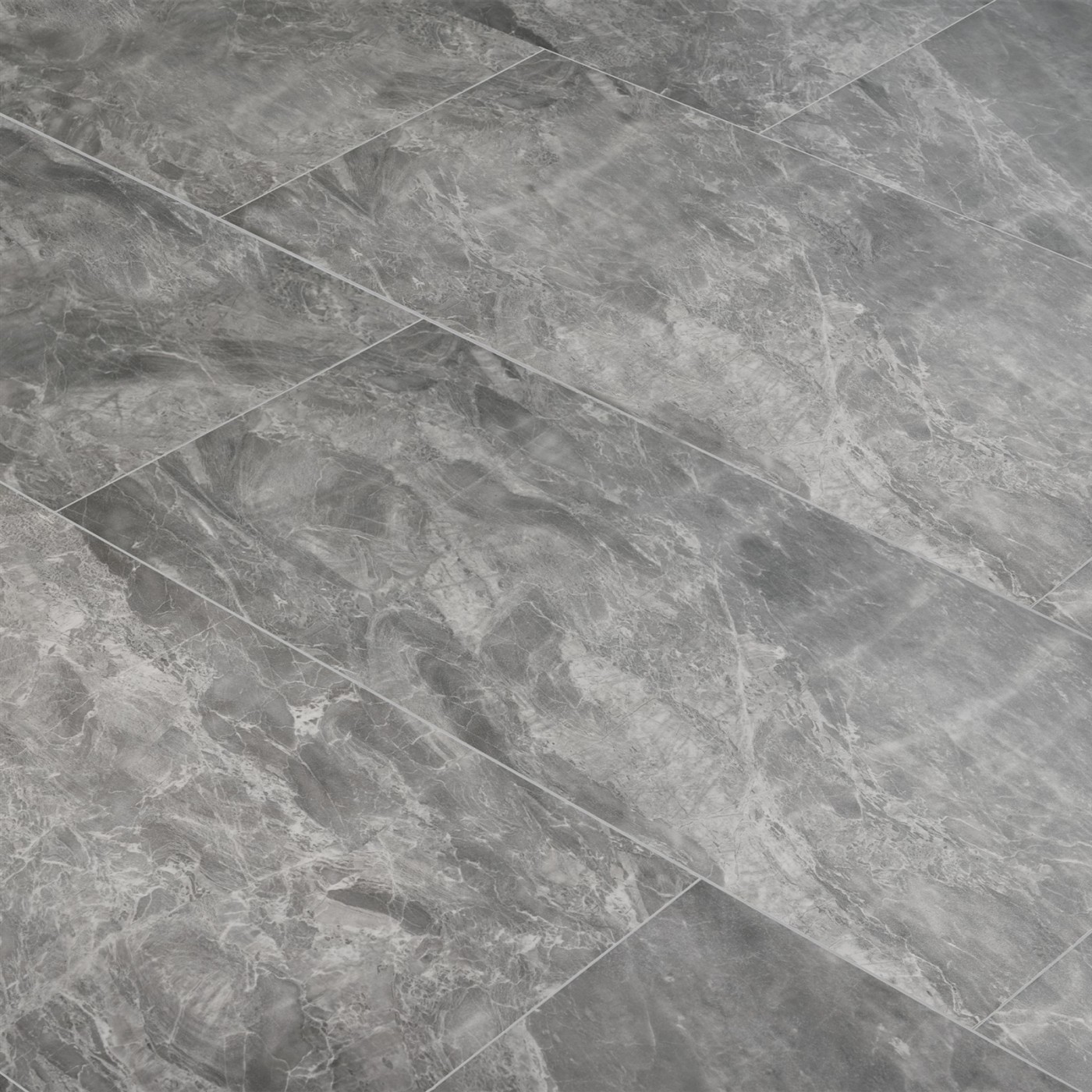 Gres effetto marmo grigio Bardiglio 45x90 cm