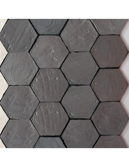 Artistic tiles Emotions grey hexagon 20X23 cm