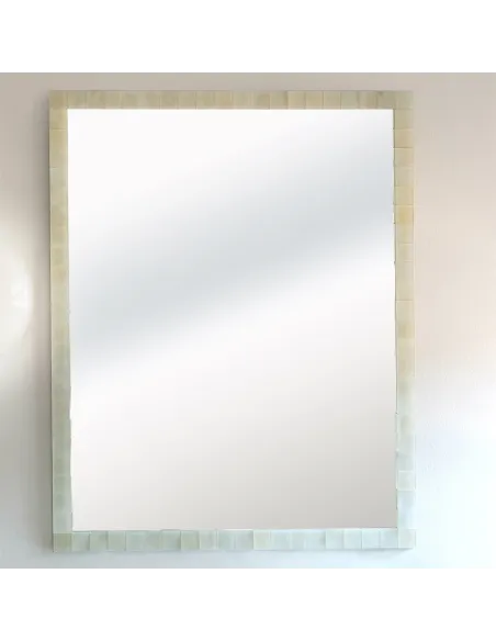 Murano glass mirror frame Marco Polo Oro