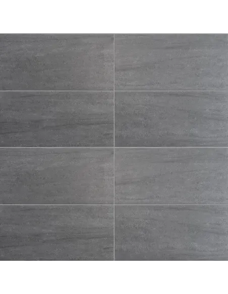 Dark grey stone effect tiles Amsterdam 30x60 cm