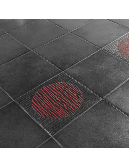 Carrelage Décoratif Magma Luna Rossa 20x20 Cm