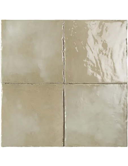 Sage green Artistic Tiles Futurista 20x20 cm