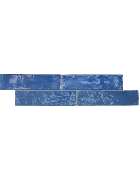 Blue subway tiles 8X32 cm