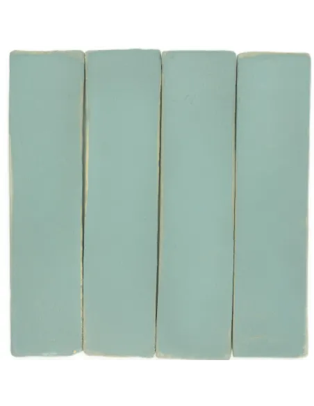 Pastel green bathroom and kitchen wall tiles 6x25 cm