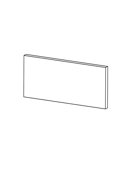 Skirting Laser Line white 7,5x60 cm