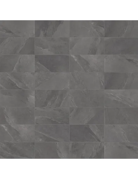 Stone effect tiles P Lime antracite 30x60 cm