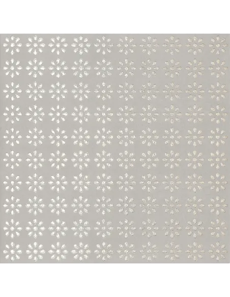 Decor tiles Space Living tortora fiori 20x20 cm